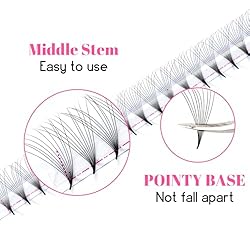 TDANCE Premade Fans Eyelash Extensions 320 Fans Pre