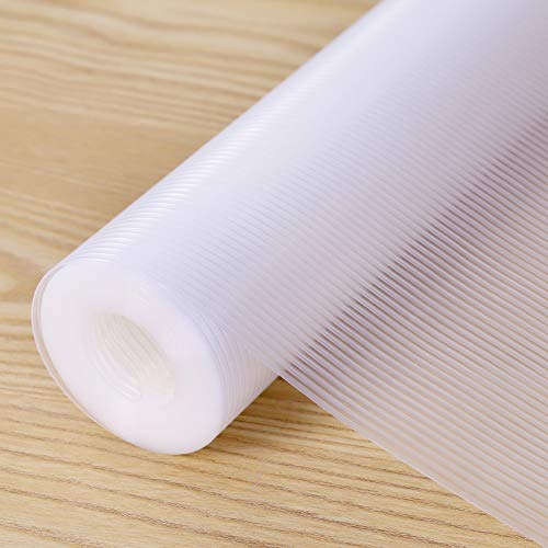 Ribbed Drawer and Shelf Liner 12 Inch x 20 FT NonAdhesive Roll