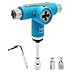 M Merkapa Ratchet Skateboard T Tools All in One Tool with T-Type Allen Key L-Type Phillips Head Wrench Screwdriver (Blue)