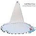 Goture American Saltwater Fishing Cast Net for Bait Trap Fish 4ft/6ft/8ft/10ft/12ft Radius, 1/4 Inch Mesh Size 