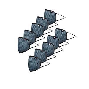 Priority Protective Mask 10 Grey Medium Reusable Outdoor Respirator Anti- pollution | Anti- dust| Anti-bacterial