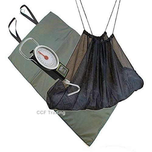 NGT LANDING MAT FISHING SCALES 50lb, Digital, Scale, Olive Green, Plastic & Rubber, Portable, Tare Function