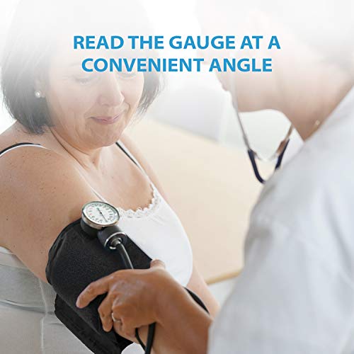 Clairre Professional Sphygmomanometer Manual Blood Pressure Cuff and