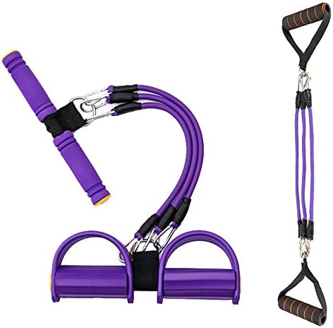 EBK Fitness Sit-up Exercise Equipment chest expander Pedal Resistance Bands For Arm chest Leg Exercise Abdominal Training