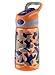 Contigo AUTOSPOUT Straw Striker Kids Water Bottle, 14 oz, Nectarine