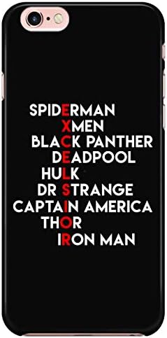 iPhone 6/6s Case, Superhero Case for Apple iPhone 6/6s, Excelsior iPhone Case (iPhone 6/6s Case - Black)