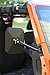 Rugged Ridge | Quick Release Mirror, Rectangular, Textured Black | 11025.18 | Fits 1997-2018 Jeep Wrangler