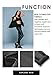 KEEXUENNL Lightning Leather Legging/High Tech-Fabric Shaping Pants/Slimming Faux Leather Leggings -Elastic/F