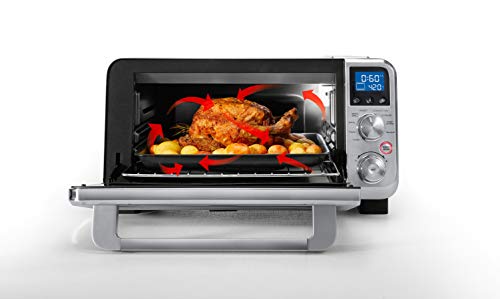 De'Longhi Livenza Compact 1800W Countertop Convection Toaster Oven, 9 Presets Roast, Broil, Bake, Easy to Use, 14L (.5 cu ft),