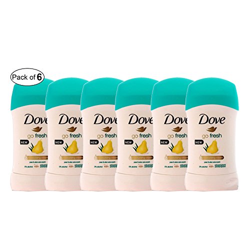 Dove Deo Stick Go Fresh Pear/Aloe 40 ml (Pack of 6)