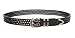 beltiscool Men's 1 1/8 Inch (30 mm) Braided Leather Dress Lacing Belt