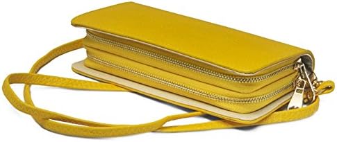 Organizer Crossbody Wallet (Yellow)