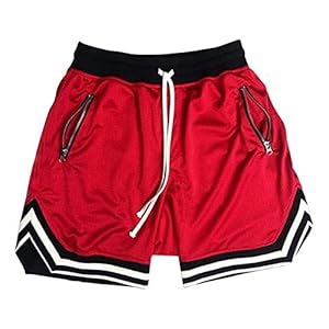 KAHS Basketbalshorts Heren Sport Running Sneldrogende Sport Shorts Mesh Fitness Jogging Training Shorts Mannen 5214