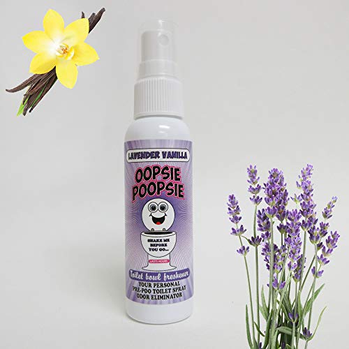 Before You Go Natural Bathroom Toilet Spray Odor Eliminator Lavender Vanilla New
