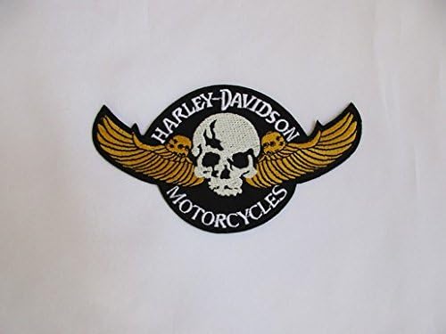 -Harley Davidson patch, iron on or sew on, approximately 14 x 7.5 cm