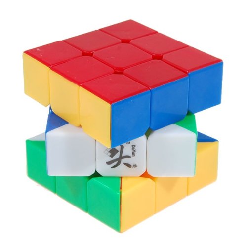 DY ZhanChi 3x3x3 Stickerless Speed Cube Magic Cube 57mm + CFOP 3x3