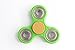 WeFidget's Original Gold Button Standard EDC Fidget Spinner, Relieve your Stress, Anxiety, ADHD (Green)
