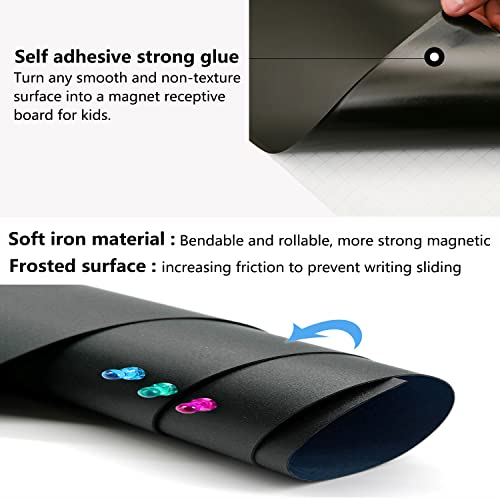 Chalkboard Contact Paper 40" x 18" Self Adhesive Chalk Board