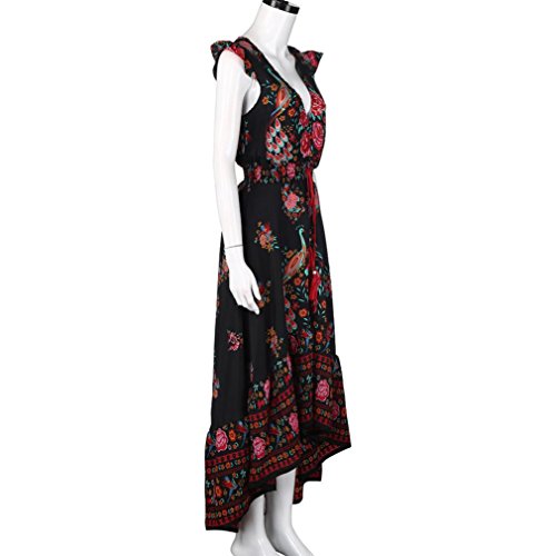 image for Agrintol_Women Dress Print Floral Retro Dress,Clearance! AgrinTol Wome