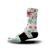 HoopSwagg Let It Snow Custom Nike Elite Socks