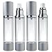 JUVITUS (4 pack 2 each spray and pump) 1.7 fl oz Airless Bottle Refillable Travel Set