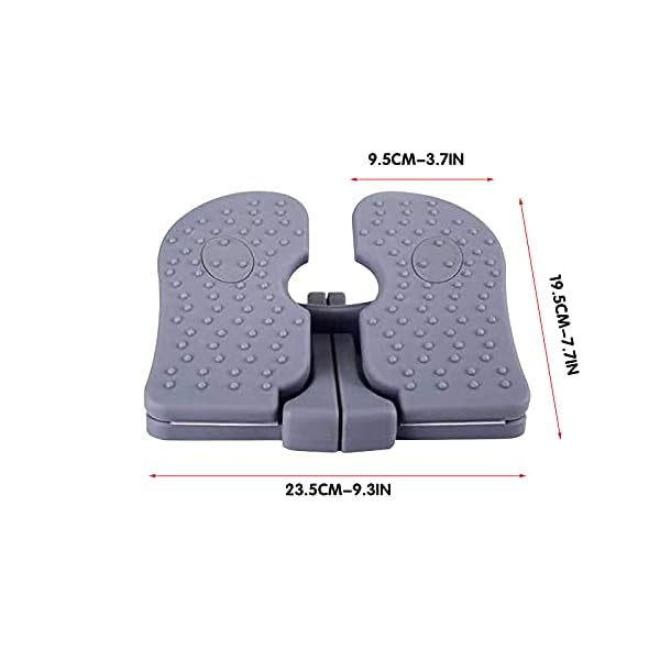 Wanshop-Fitness-Step-Swing-Stepper-Machine-Silent-Mini-Exercise-Steppers-Foot-Stepper-Machine-Multifunctional-Fitness-Equipment-Mini-Skinny-Leg-Machine-Gray Wanshop Fitness Step Swing Stepper Machine - Silent Mini Exercise Steppers, Foot Stepper Machine, Multifunctional…