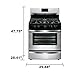 Kenmore 2273433 4.2 cu. ft. Freestanding Gas Range in Stainless Steel, includes delivery and hookup (Available in select cities only)