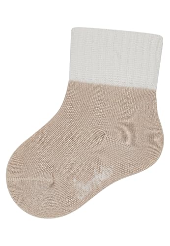 Sterntaler Baby Socken Calcetines Modal, Beige, 18 Unisex bebé