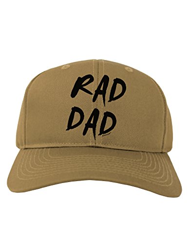 TOOLOUD Rad Dad Design Adult Baseball Cap Hat - Khaki