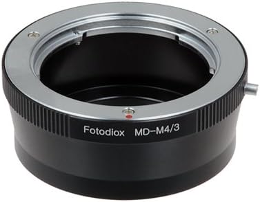 Fotodiox Lens Mount Adapter, Minolta MD, MC, Rokkor Lens to Micro 4/3 Olympus PEN and Panasonic Lumix Cameras