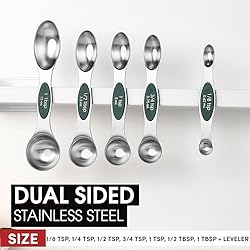 Spring Chef Magnetic Measuring Spoons Set, Dual