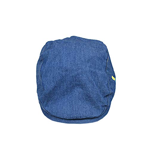 Boys Newsboy-Cap-Scally Baby Cowboy Driver Cap (Blue,17inch(fit 3-6 Month)) - Thumbnail 6