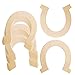 Winlyn 36 Pcs Unfinished Wood Horseshoe Cutouts Ready to Paint Wooden Wedding Horseshoe Bulk Horse Birthday Party Supplies Western Themed Place Cards Gift Favor Craft Project Wedding Brides Ornaments