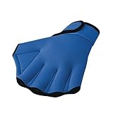 Topseller Swimming Aqua Fit Training-Exercise Swim Gloves, Water Resistance Surfing Swimming Sports Paddle Training Fingerless Gloves