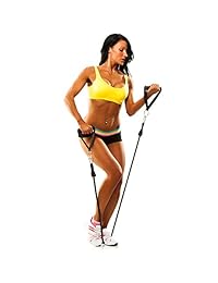 Juego de bandas de resistencia   11 bandas de ejercicio con anclaje de puerta, correas de tobillo y asas   bandas de entrenamiento apilables hasta 150 libras   bandas de resistencia para entrenamientos en el hogar, yoga, pilates y terapia física