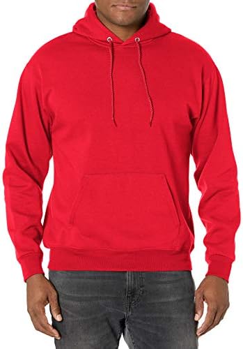 Hanes Mens Pullover Ecosmart Fleece Hooded Sweatshirt