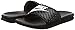 Nike Women's Benassi Just Do It Sandal, Black/White, 6 Regular US