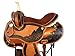 15 16 Barrel Racing Comfy Show Trail Tooled Leather Western Horse Saddle TACK (15)thumb 2