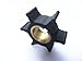 Boat Motor Water Pump Impeller 19210-ZW9-A32 18-32455 for Honda 4 Stroke 8HP 9.9HP 15HP 20HP Outboard Engine (Brass Insert)