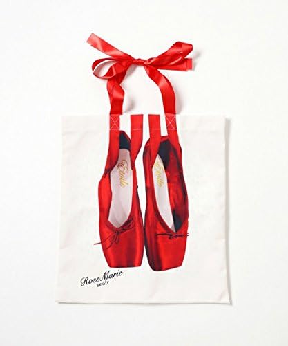 etude ballet bag　Toeshoes design　A handle is ribbon (Red)