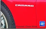 Fender Badge Overlay Decal - 2010-2015 Camaro LS, LT, RS, SS - (Color: Hot Pink)