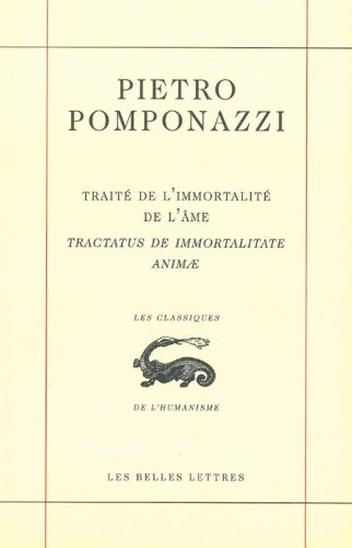 Traité de l'immortalité de l'âme