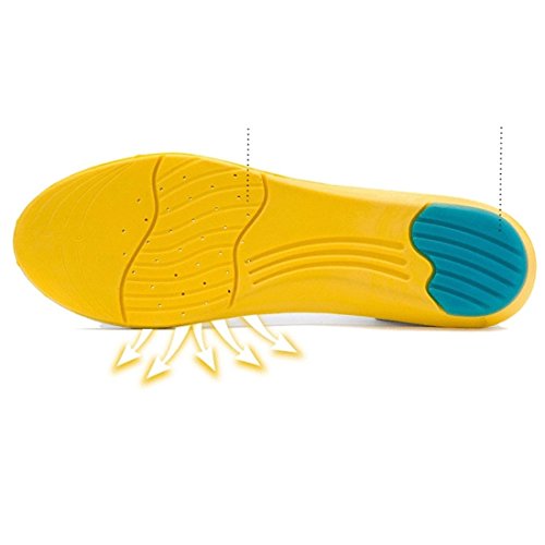 Bringsine Shoe Insoles, Orthotic Insoles, Orthopedic Insoles, Foam Insoles - Excellent Shock Absorption & Cushioning, Shoe Inserts for Running, Hiking - Men & Women Everyday Use 1 Pairs L