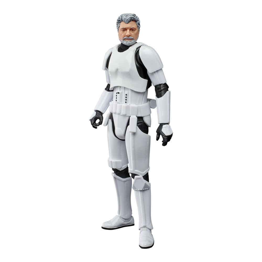 Star Wars The Black Series George Lucas (In Stormtrooper Disguise) Toy 15-Cm-Scale Lucasfilm 50th Anniversary Figure