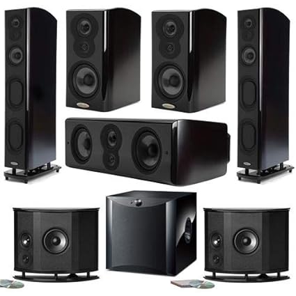 Amazon Com Polk Audio Lsim Home Theater Bundle With 2x