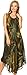 Sakkas 00831 Starlight Caftan Tank Dress / Cover Up - Olive / Beige - One Size