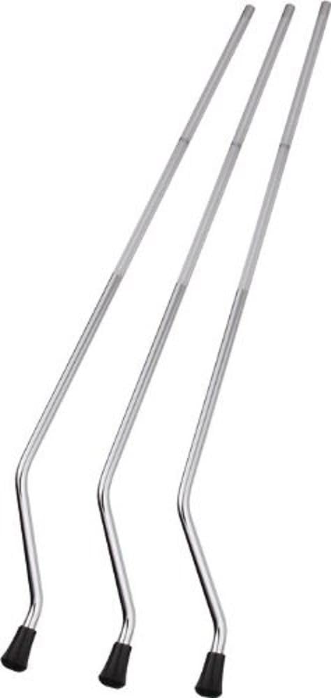 Gibraltar Floor Tom Zubehör Dunnett Floor Tom Legs 9.5 mm SC-TL1A Länge: 21", 3 Stück, Silver