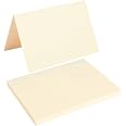 50 Pack Blank Folded Greeting Cards - 4x6 Inch, 250GSM White Cardstock For DIY Invitations & Thank Yous - View #6