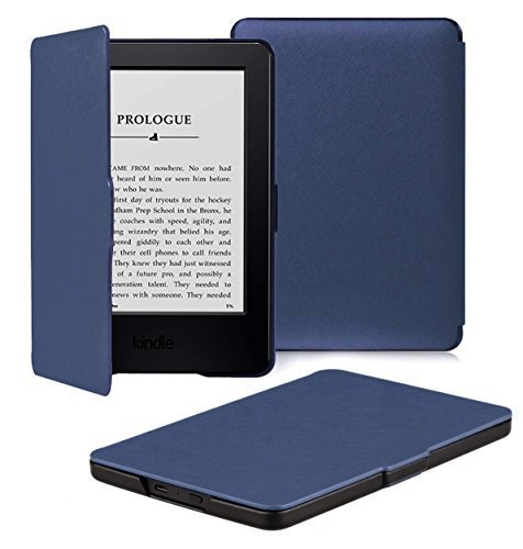 Kindle-Case--OMOTON-Allnew-Kindle-7th-Gen-Smart-Case-Cover--The-Thinnest-and-Lightest-PU-Leather-Case-Cover-fo