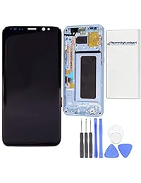 Para Samsung Galaxy S8 Digitalizador visualización Táctil LCD Asamblea Sustitución visualización LCD Midnight Black 5.8 inch por speedygadget